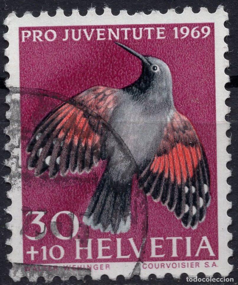 Sellos: SUIZA 1969 STAMP MICHEL CH 916