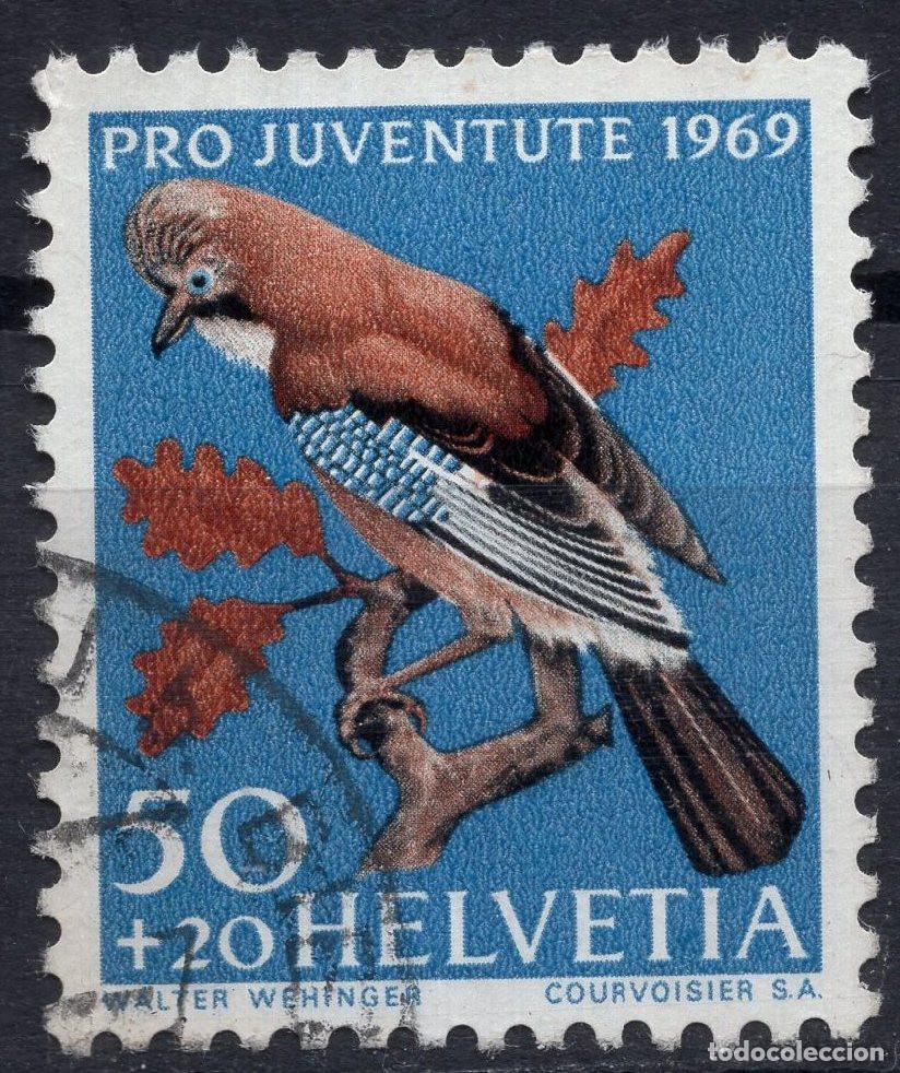 Sellos: SUIZA 1969 STAMP MICHEL CH 917