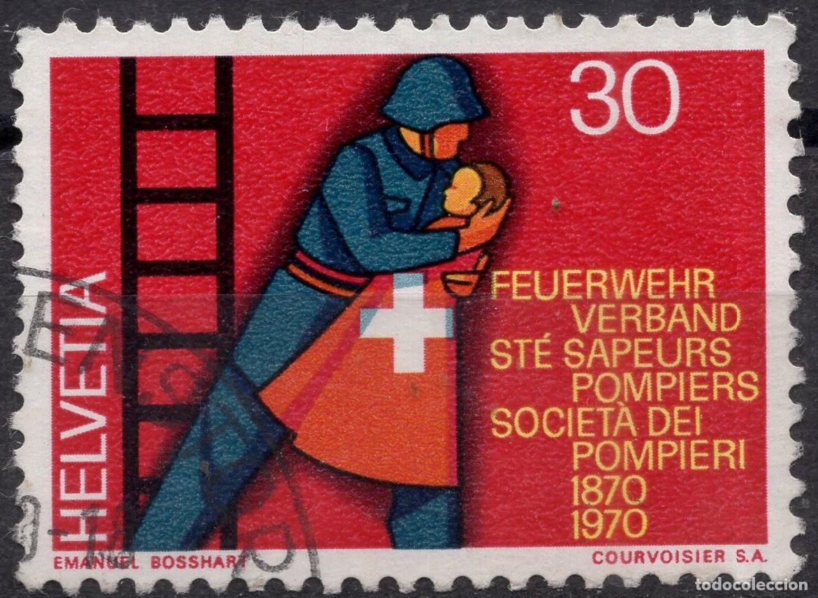 Sellos: SUIZA 1970 STAMP MICHEL CH 919