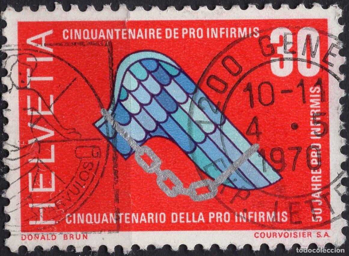 Sellos: SUIZA 1970 STAMP MICHEL CH 920