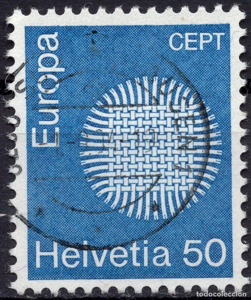 Sellos: SUIZA 1970 STAMP MICHEL CH 924
