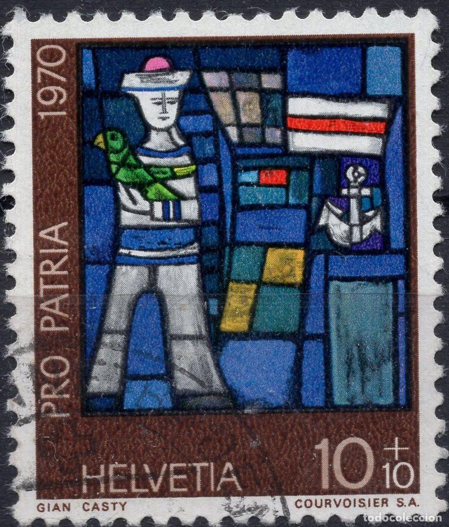 Sellos: SUIZA 1970 STAMP MICHEL CH 925