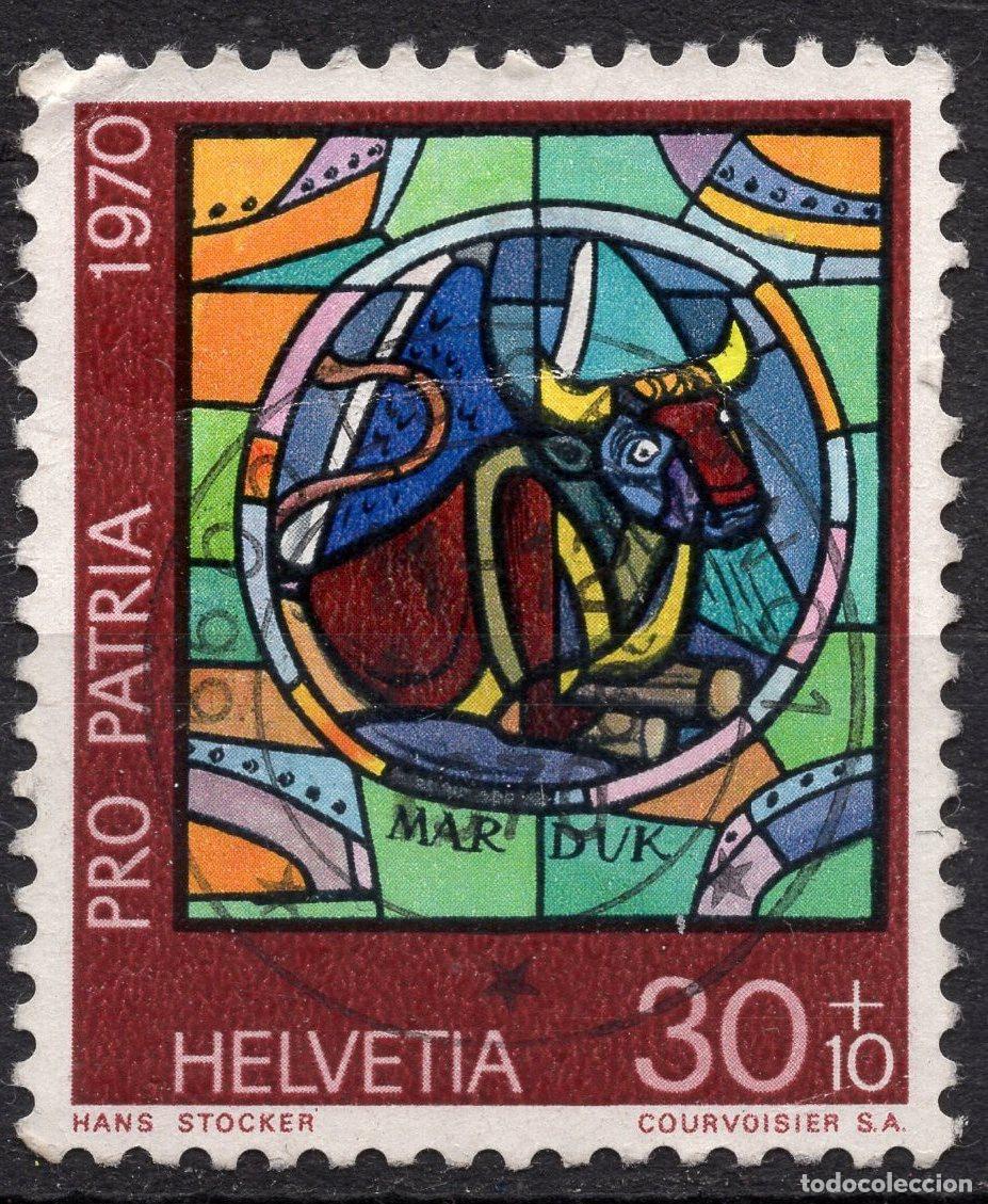 Sellos: SUIZA 1970 STAMP MICHEL CH 927