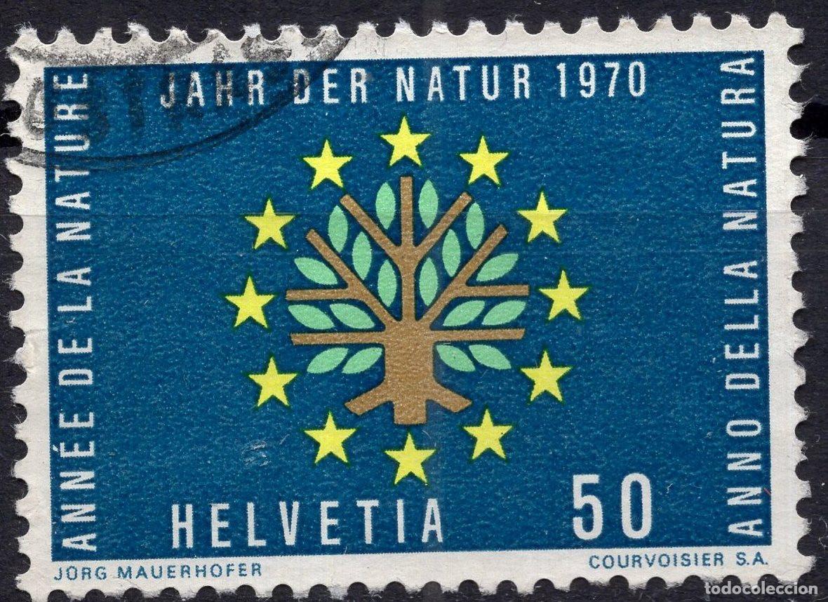 Sellos: SUIZA 1970 STAMP MICHEL CH 932