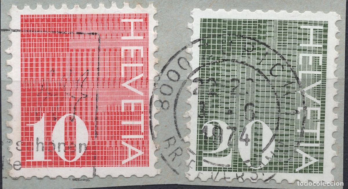 Sellos: SUIZA 1970 STAMP MICHEL CH 933ya-934ya