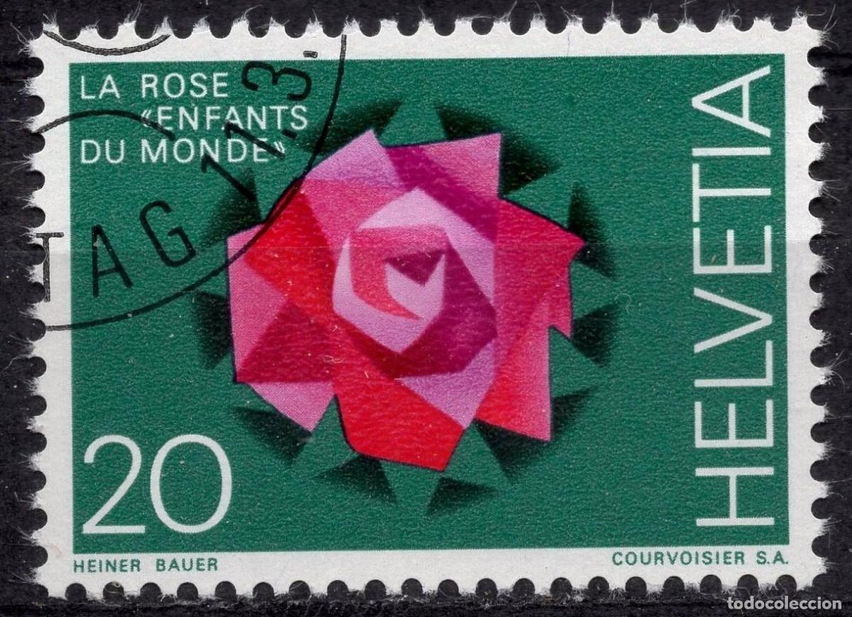 Stamps: SUIZA 1971 STAMP MICHEL CH 942