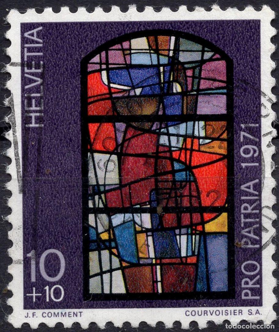 Sellos: SUIZA 1971 STAMP MICHEL CH 949