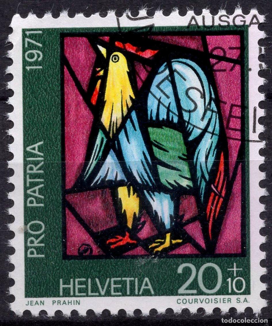 Sellos: SUIZA 1971 STAMP MICHEL CH 950