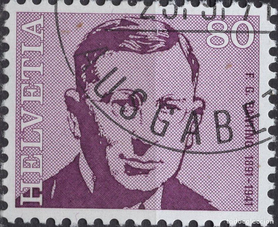Sellos: SUIZA 1971 STAMP MICHEL CH 959