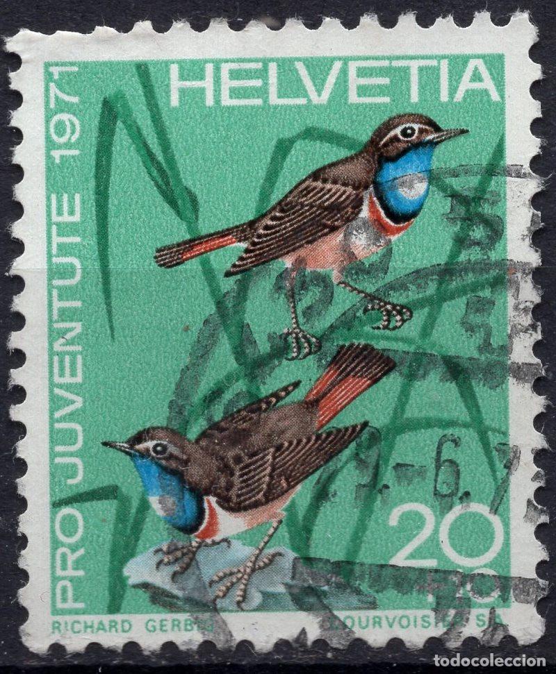 Sellos: SUIZA 1971 STAMP MICHEL CH 961