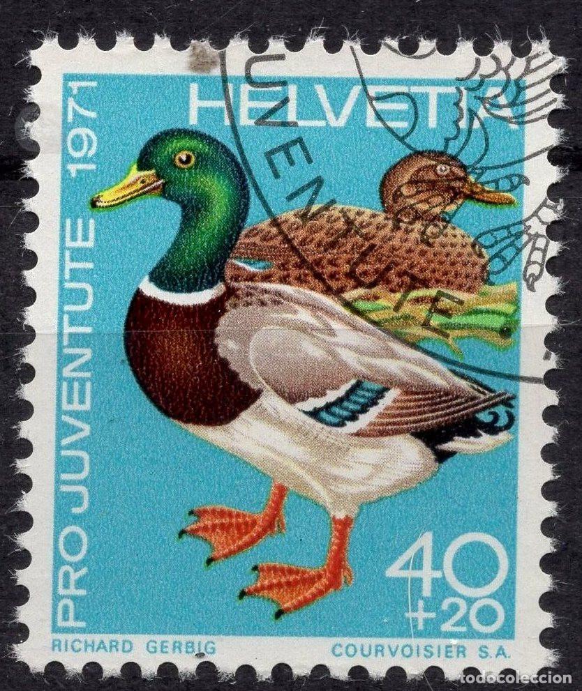 Sellos: SUIZA 1971 STAMP MICHEL CH 963