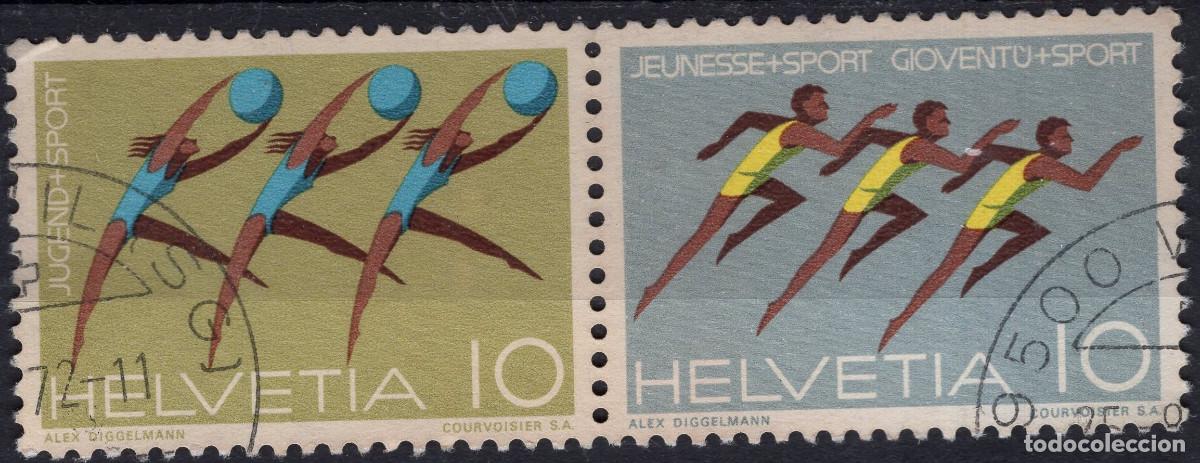 Sellos: SUIZA 1971 STAMP MICHEL CH WZd15