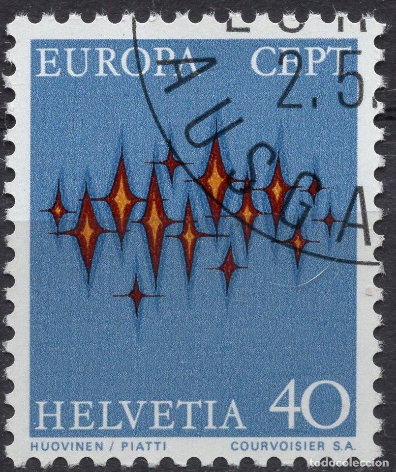 Sellos: SUIZA 1972 STAMP MICHEL CH 970