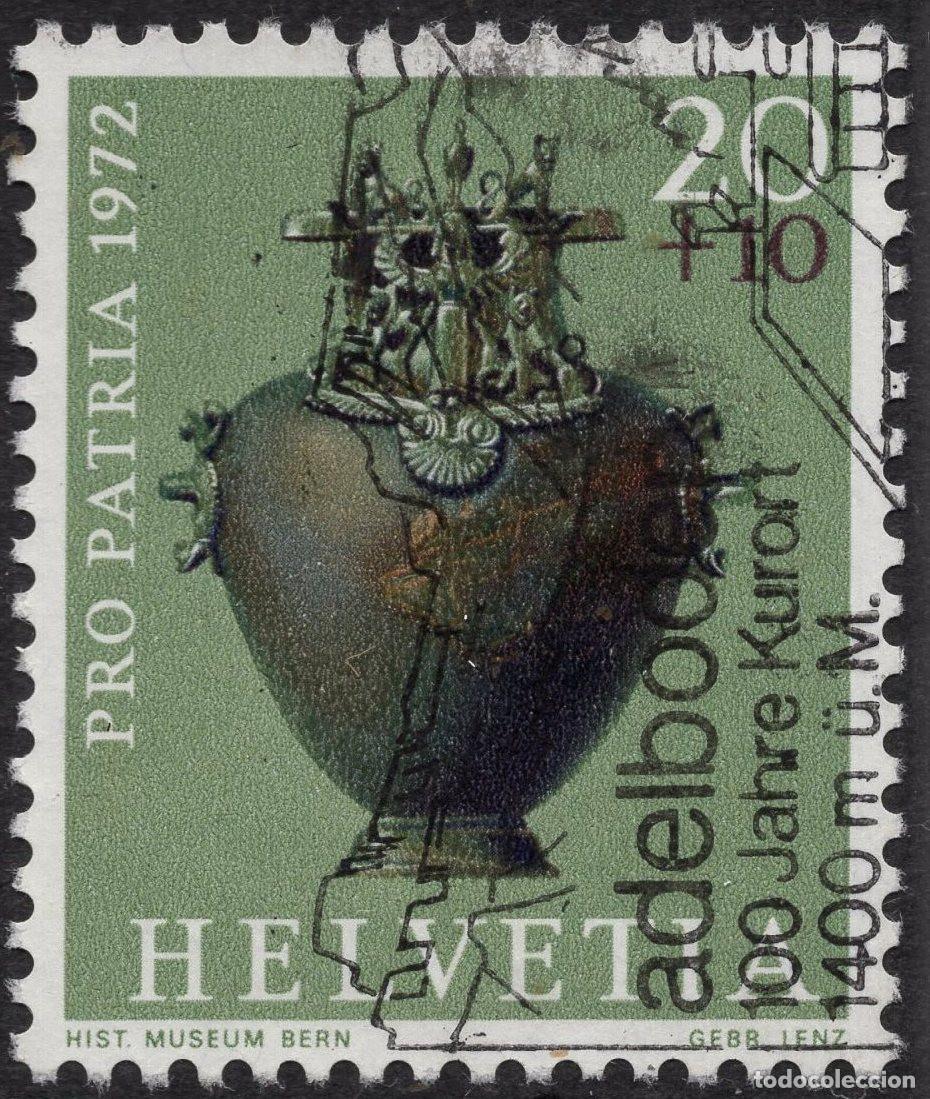 Sellos: SUIZA 1972 STAMP MICHEL CH 972