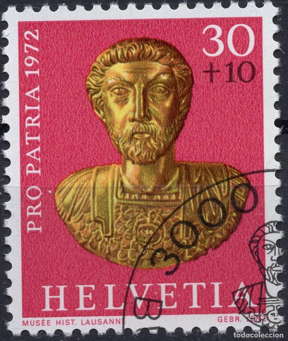 Sellos: SUIZA 1972 STAMP MICHEL CH 973
