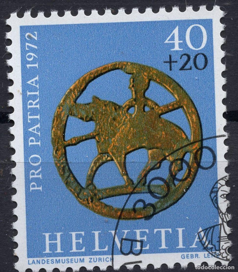 Sellos: SUIZA 1972 STAMP MICHEL CH 974