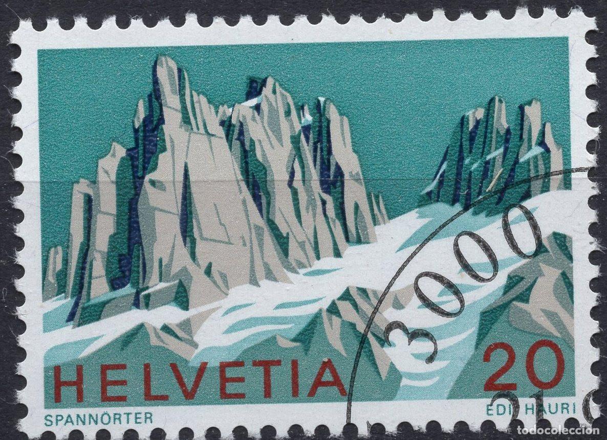 Sellos: SUIZA 1972 STAMP MICHEL CH 976