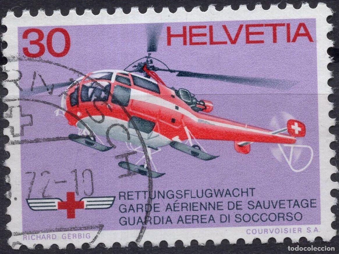 Sellos: SUIZA 1972 STAMP MICHEL CH 977