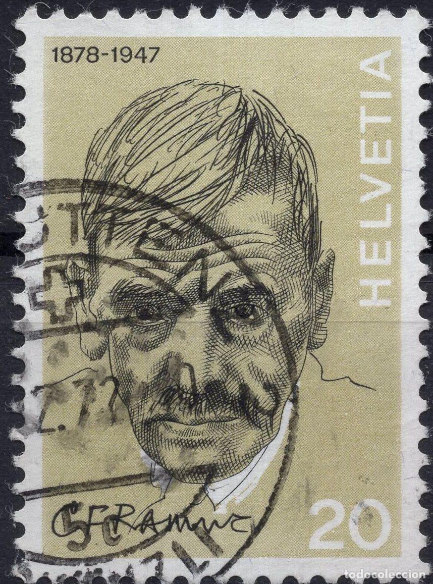 Sellos: SUIZA 1972 STAMP MICHEL CH 980