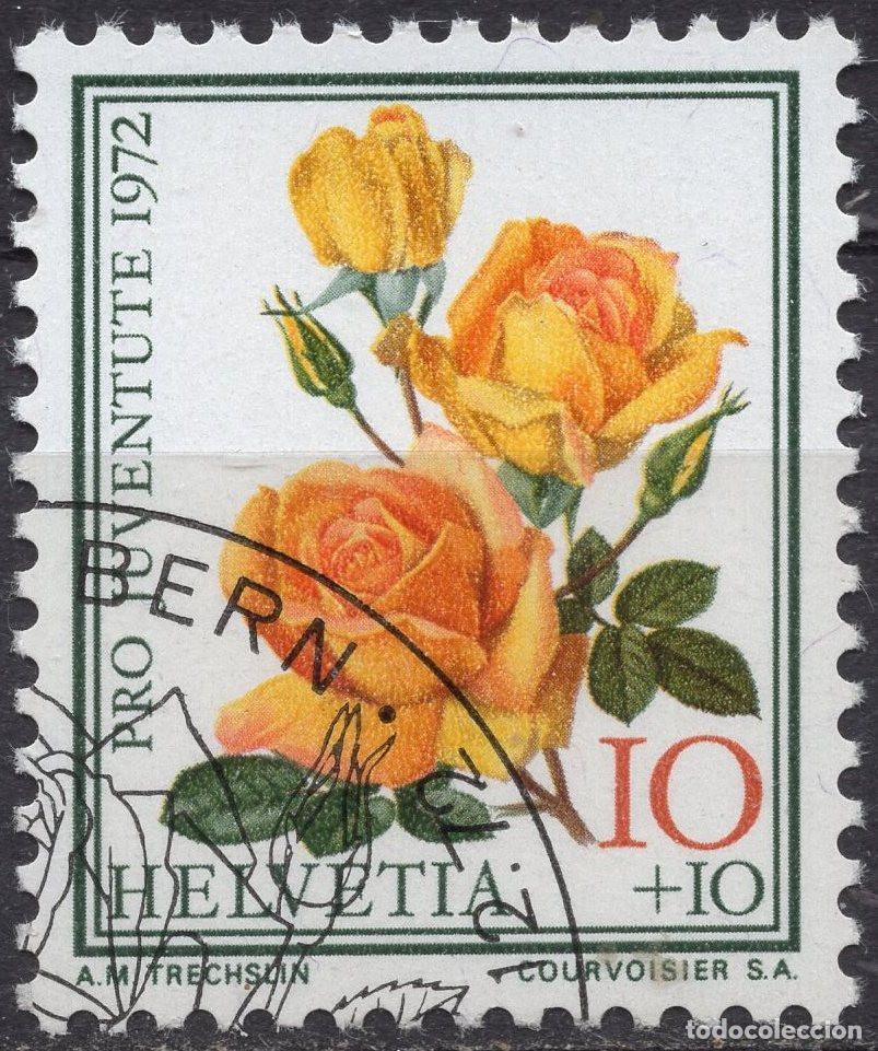 Sellos: SUIZA 1972 STAMP MICHEL CH 984