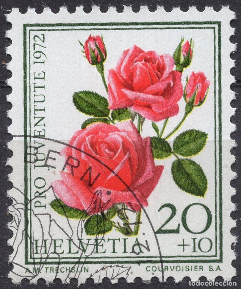Sellos: SUIZA 1972 STAMP MICHEL CH 985