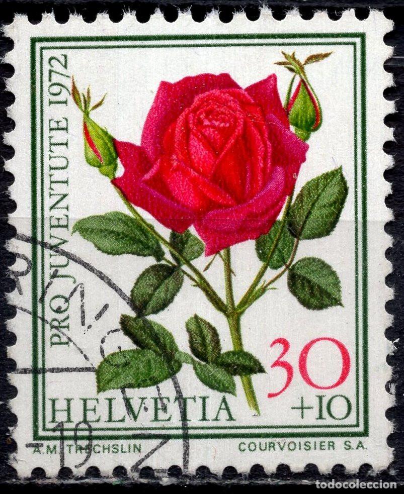 Sellos: SUIZA 1972 STAMP MICHEL CH 986