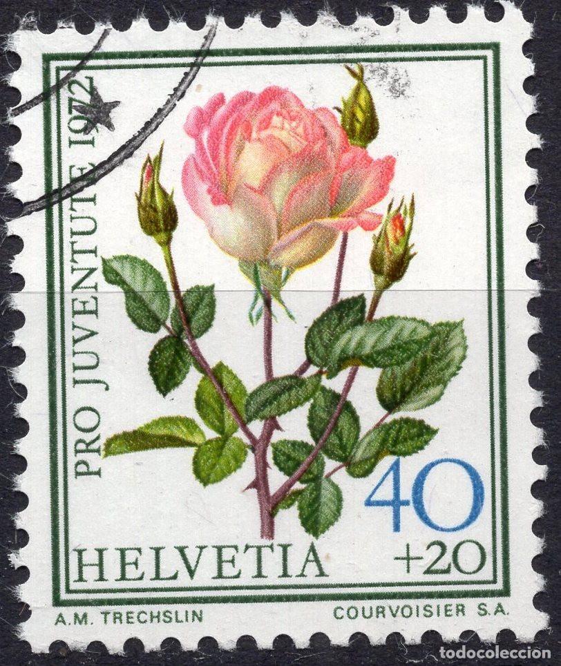 Sellos: SUIZA 1972 STAMP MICHEL CH 987