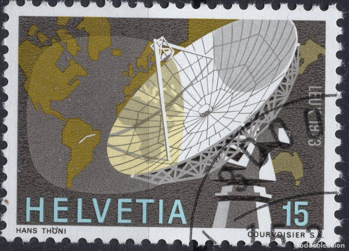 Briefmarken: SUIZA 1973 STAMP MICHEL CH 988