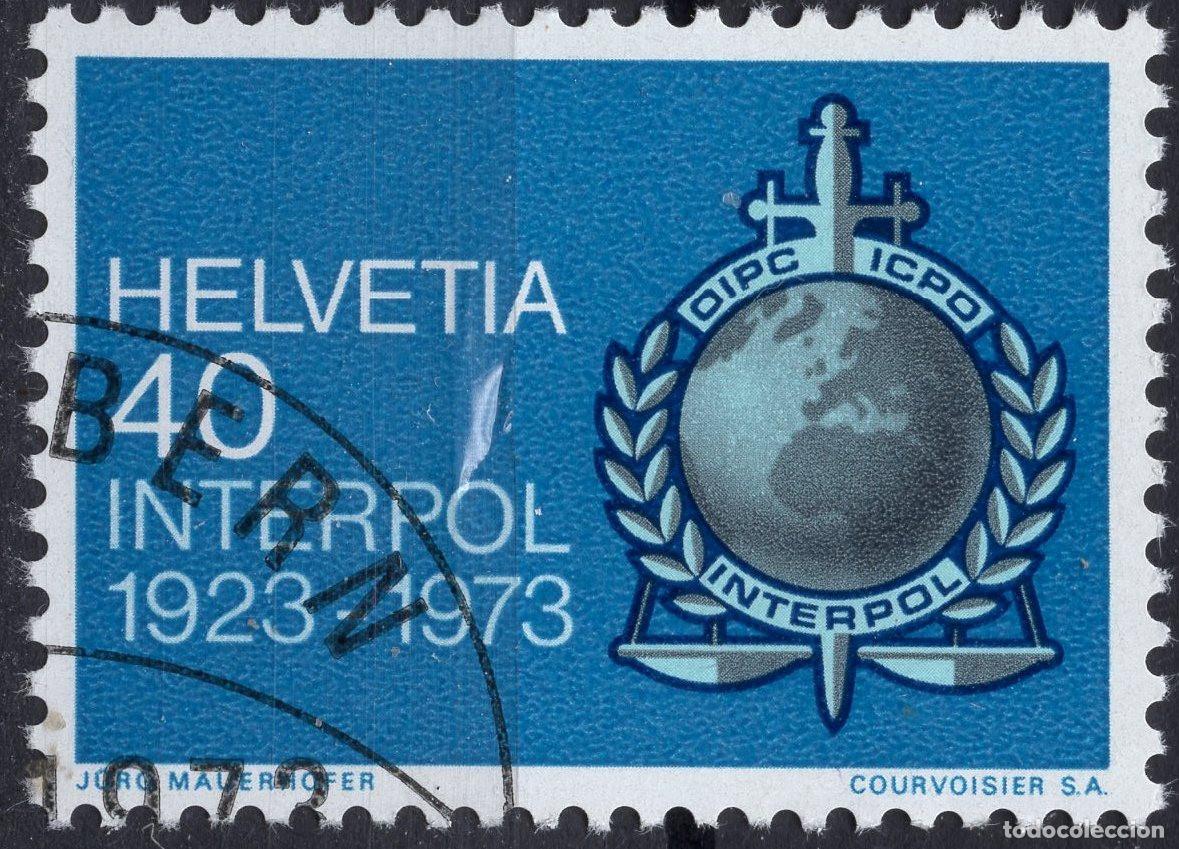 Sellos: SUIZA 1973 STAMP MICHEL CH 990