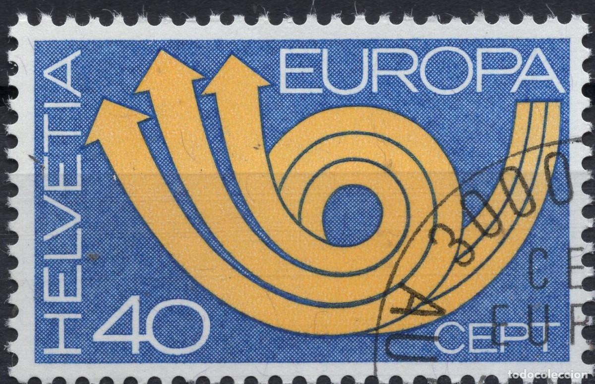 Sellos: SUIZA 1973 STAMP MICHEL CH 995