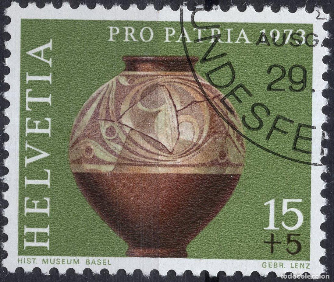Sellos: SUIZA 1973 STAMP MICHEL CH 996