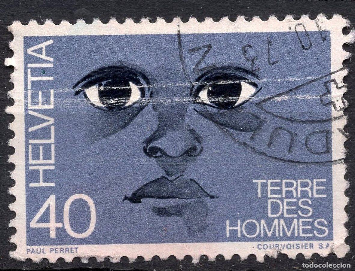 Sellos: SUIZA 1973 STAMP MICHEL CH 1002