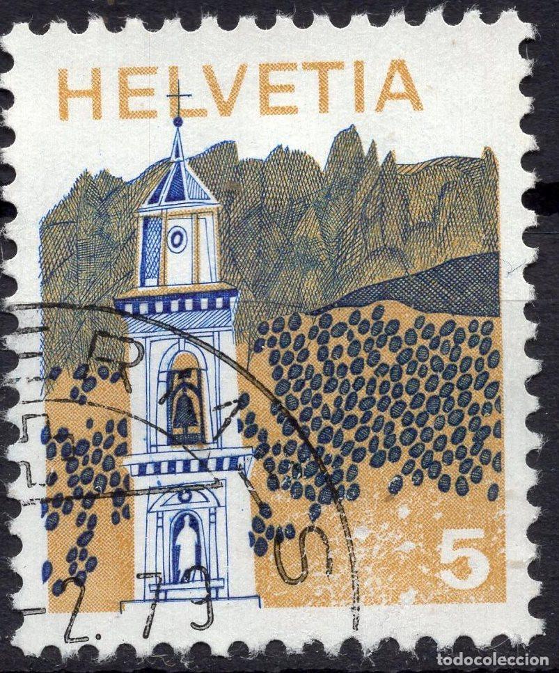Sellos: SUIZA 1973 STAMP MICHEL CH 1003