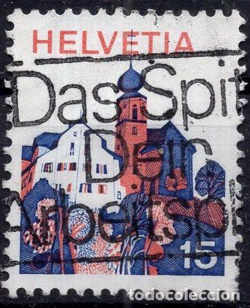 Sellos: SUIZA 1973 STAMP MICHEL CH 1005