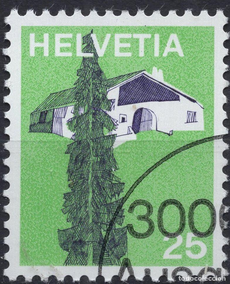 Sellos: SUIZA 1973 STAMP MICHEL CH 1006