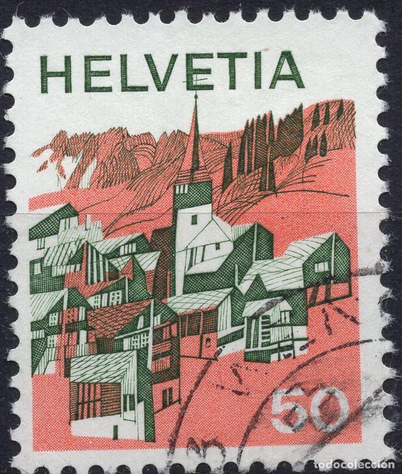 Sellos: SUIZA 1973 STAMP MICHEL CH 1009