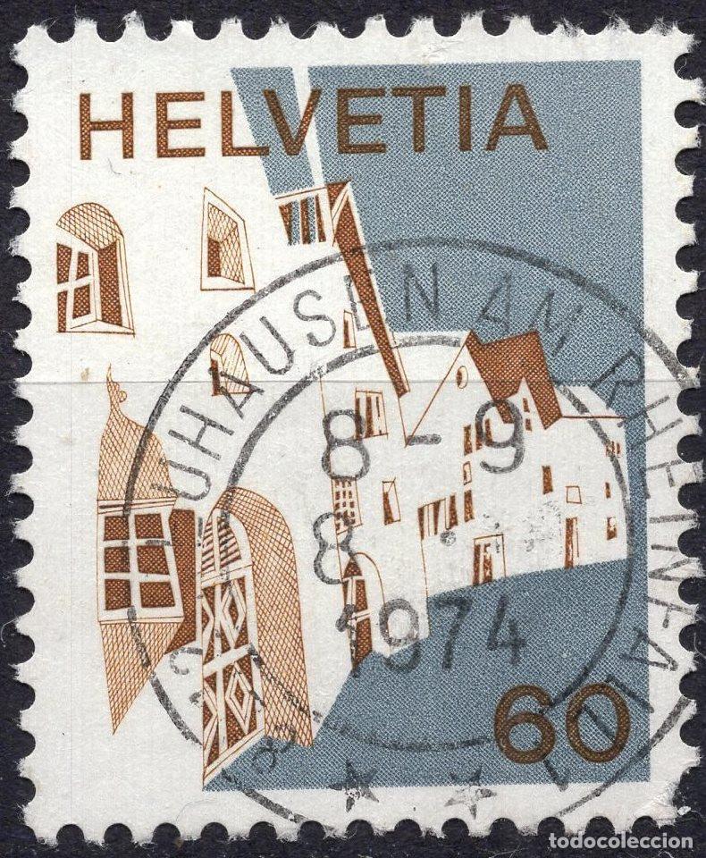 Sellos: SUIZA 1973 STAMP MICHEL CH 1010