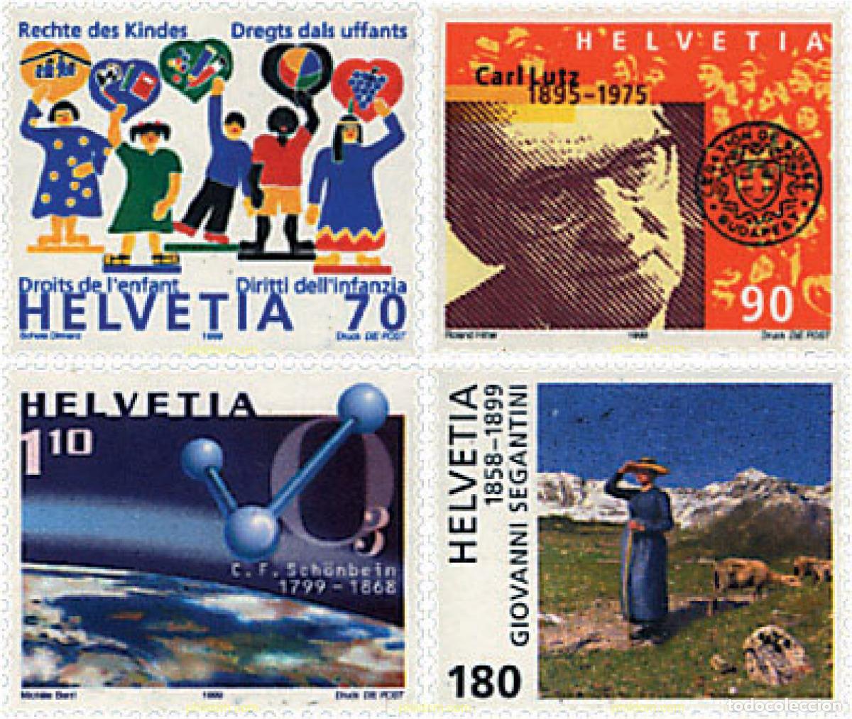 Sellos: 37830 MNH SUIZA 1999 ANIVERSARIOS