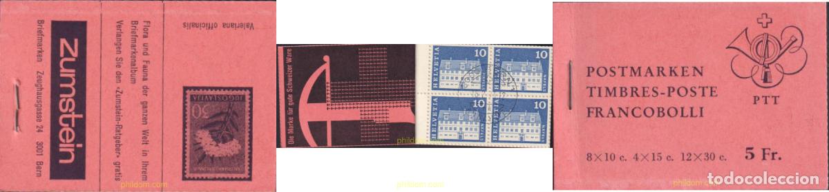 Sellos: 3013 USED SUIZA 1968 EDIFICIOS - Foto 1