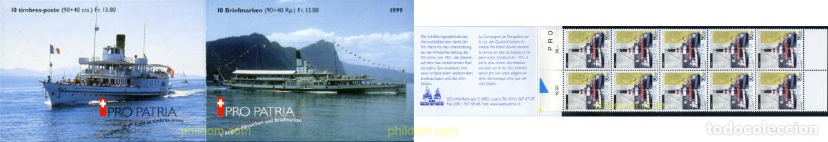 Sellos: 3028 MNH SUIZA 1999 PRO PATRIA. BIENES CULTURALES Y PAISAJES