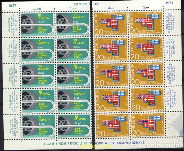 Sellos: 666564 MNH SUIZA 1967 SERIE DE PROPAGANDA