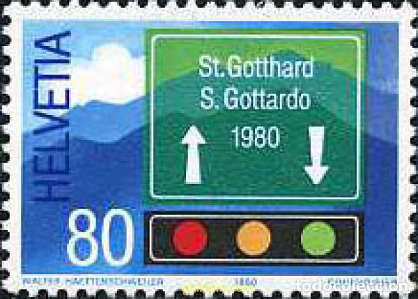 Sellos: 239511 HINGED SUIZA 1980 ANIVERSARIOS