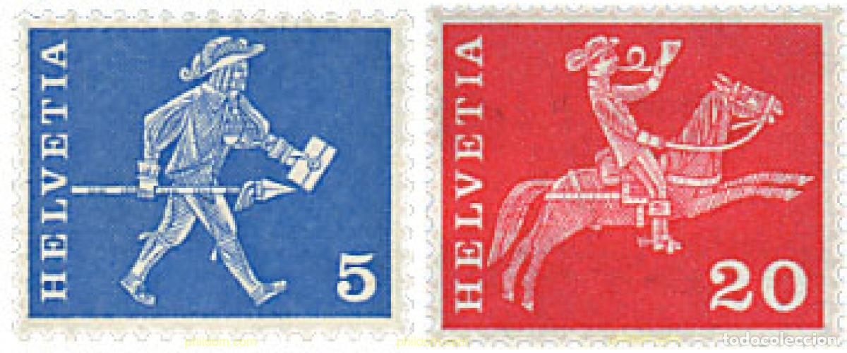 Sellos: 667421 MNH SUIZA 1960 MOTIVOS VARIOS