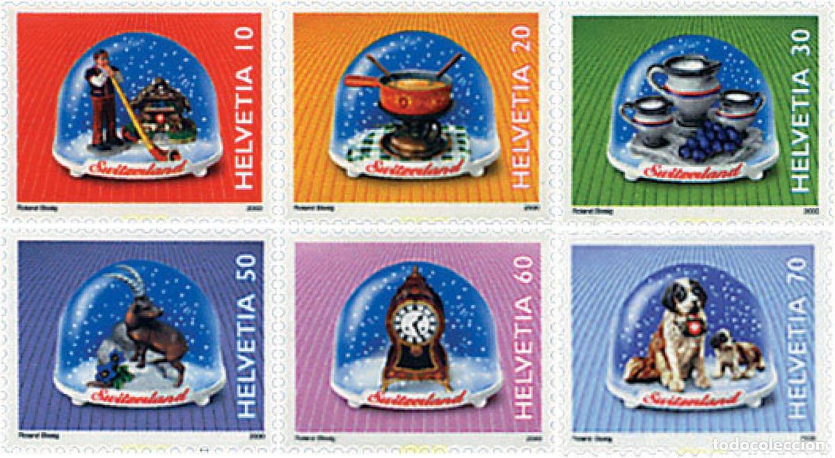 Sellos: 50236 MNH SUIZA 2000 DIA DEL SELLO