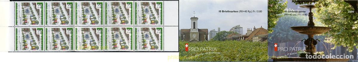 Sellos: 133375 MNH SUIZA 2000 PRO PATRIA. LUGARES RESTAURADOS 2000
