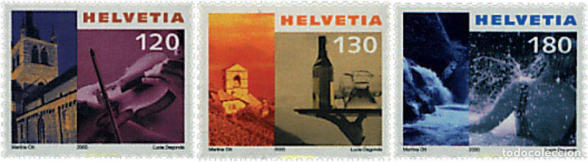 Sellos: 86409 MNH SUIZA 2000 TURISMO