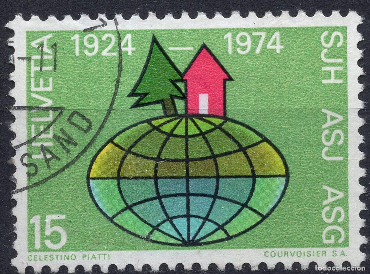Briefmarken: SUIZA 1974 STAMP MICHEL CH 1017
