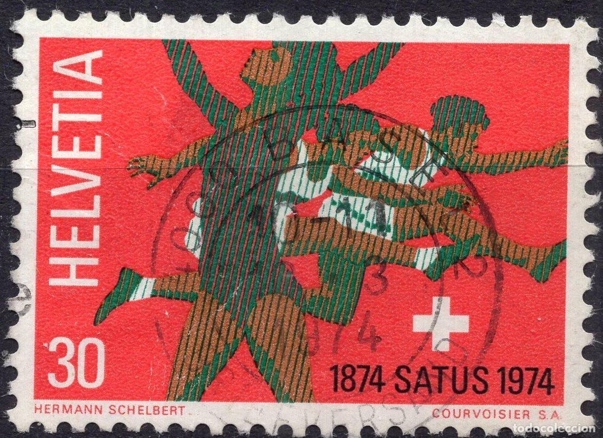 Francobolli: SUIZA 1974 STAMP MICHEL CH 1018
