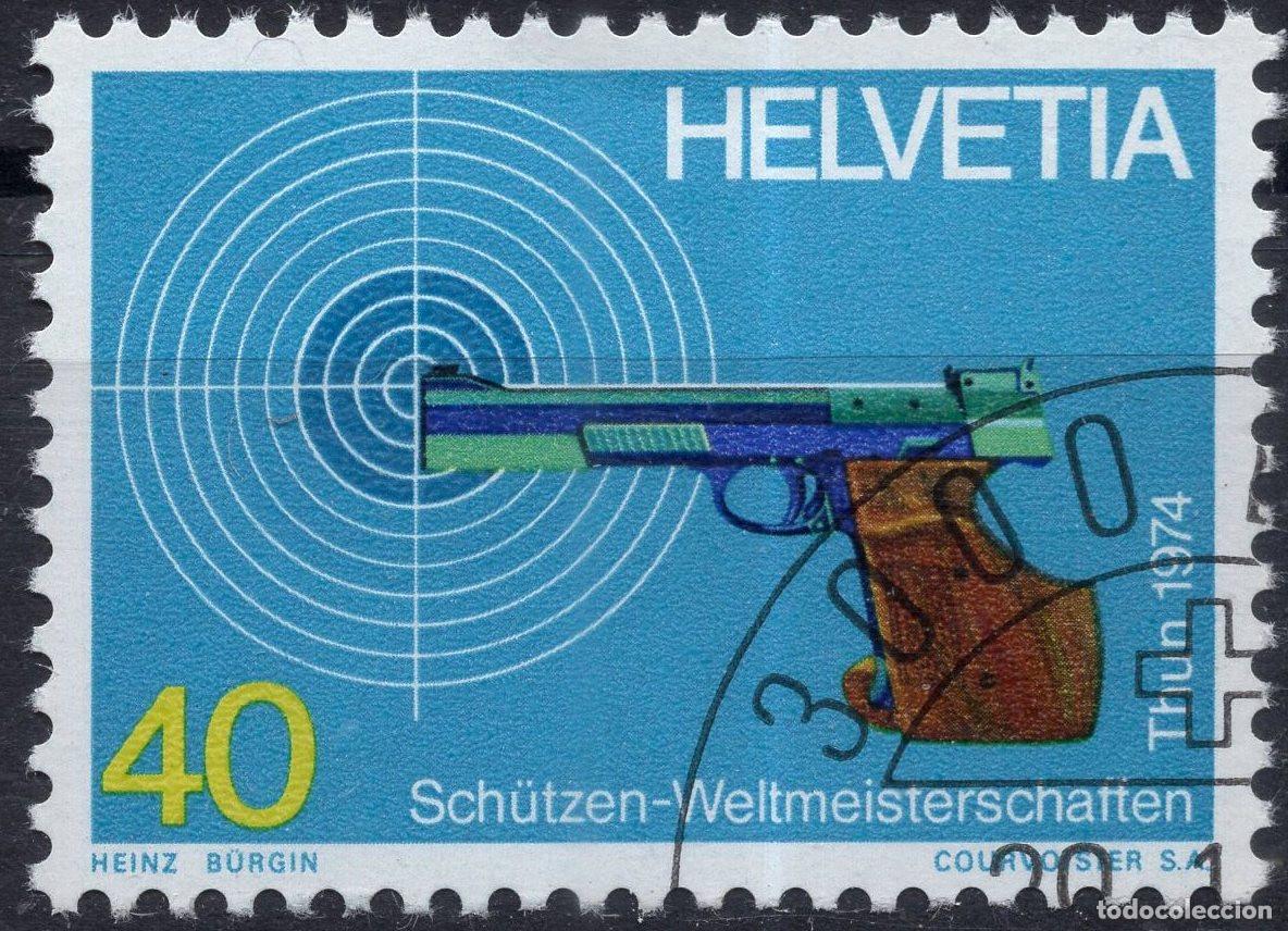 Francobolli: SUIZA 1974 STAMP MICHEL CH 1019