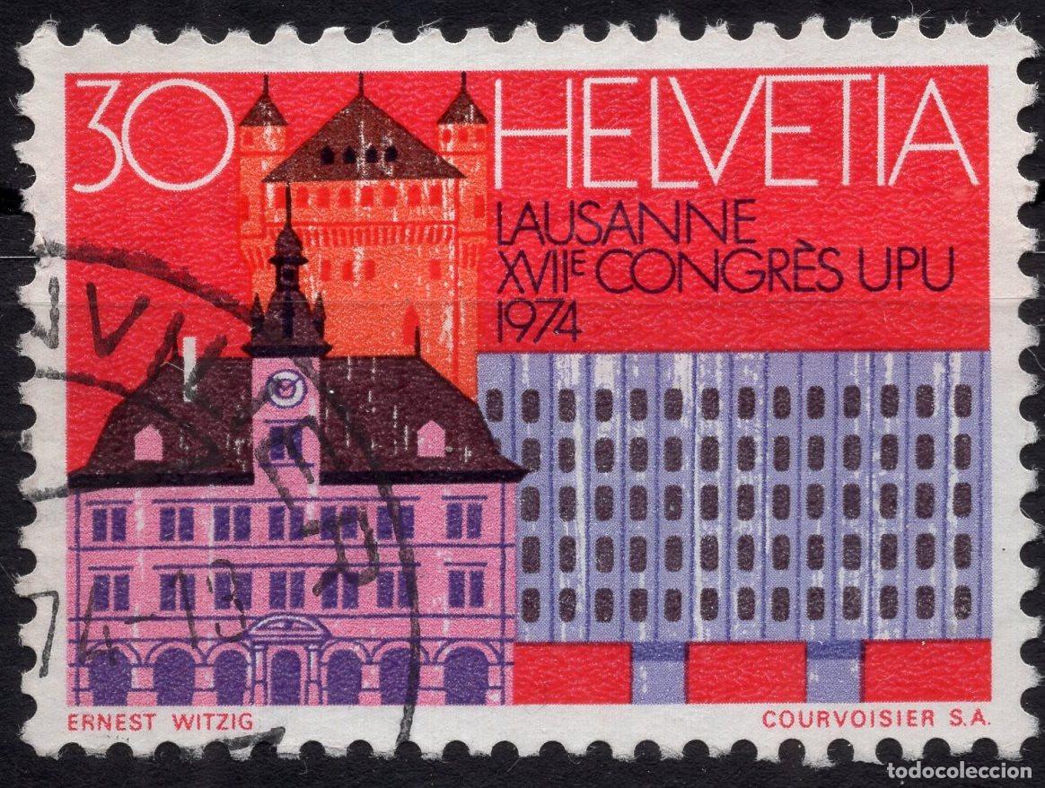 Briefmarken: SUIZA 1974 STAMP MICHEL CH 1027